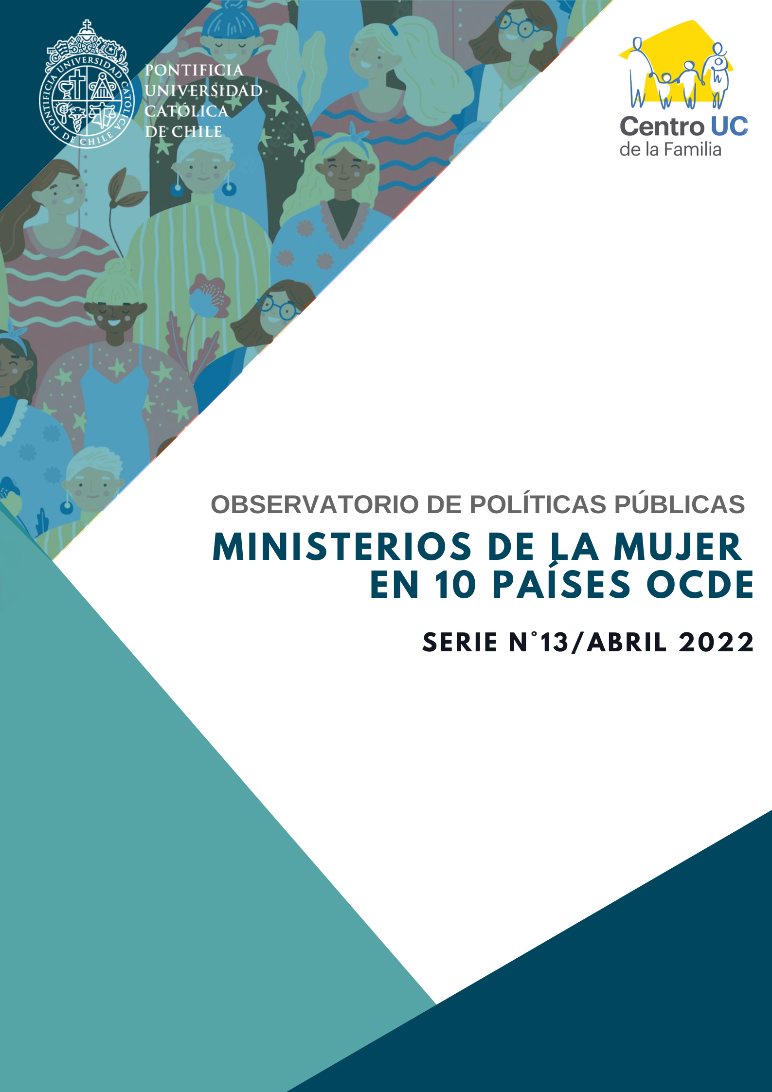 Observatorio de Políticas Públicas: Ministerios de la Mujer en 10 países OCDE - Abril 2022