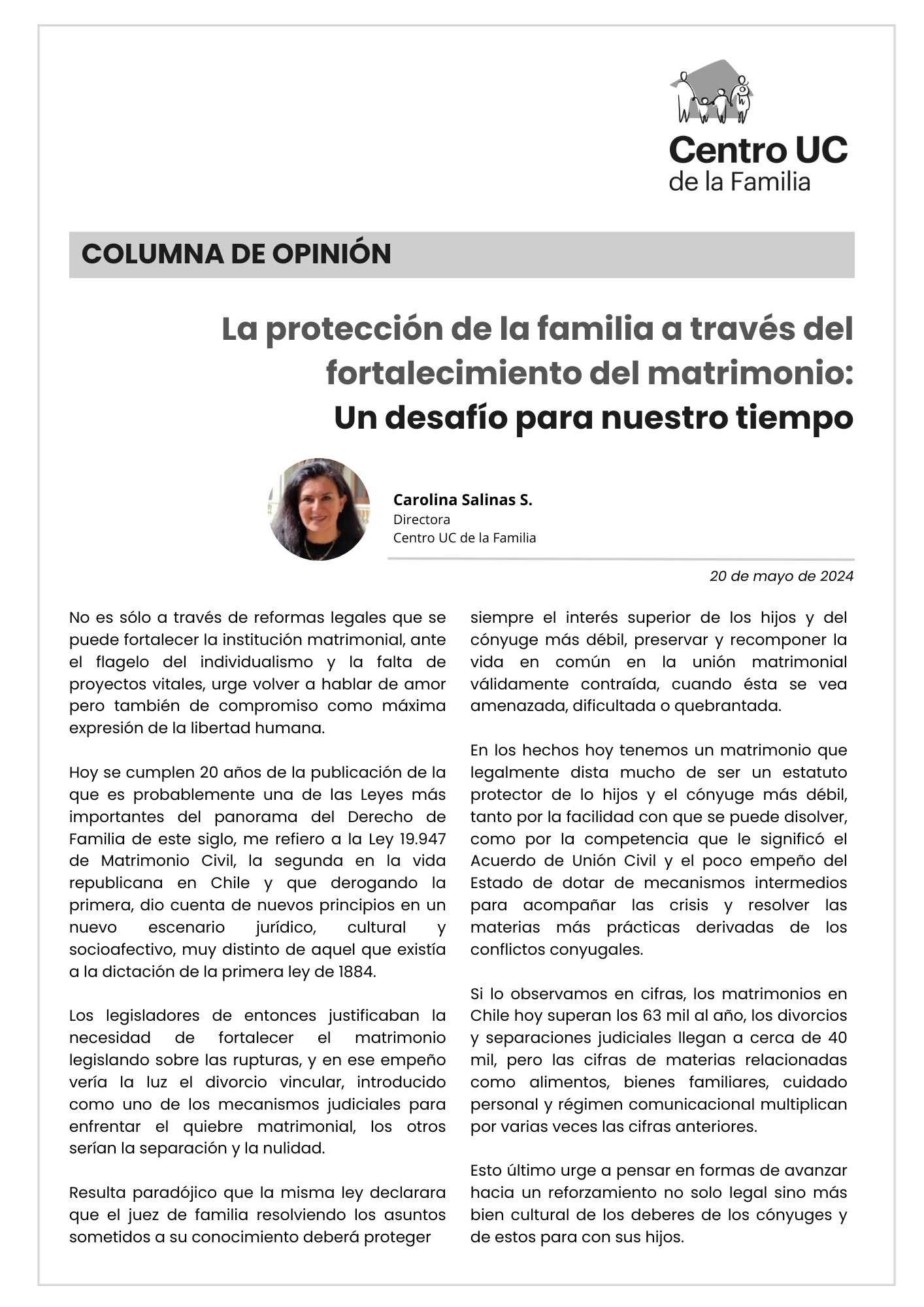 columna 1 carolina